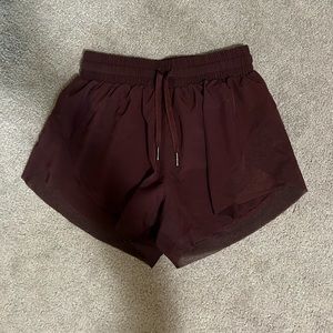 Women’s Halara Burgundy Shorts